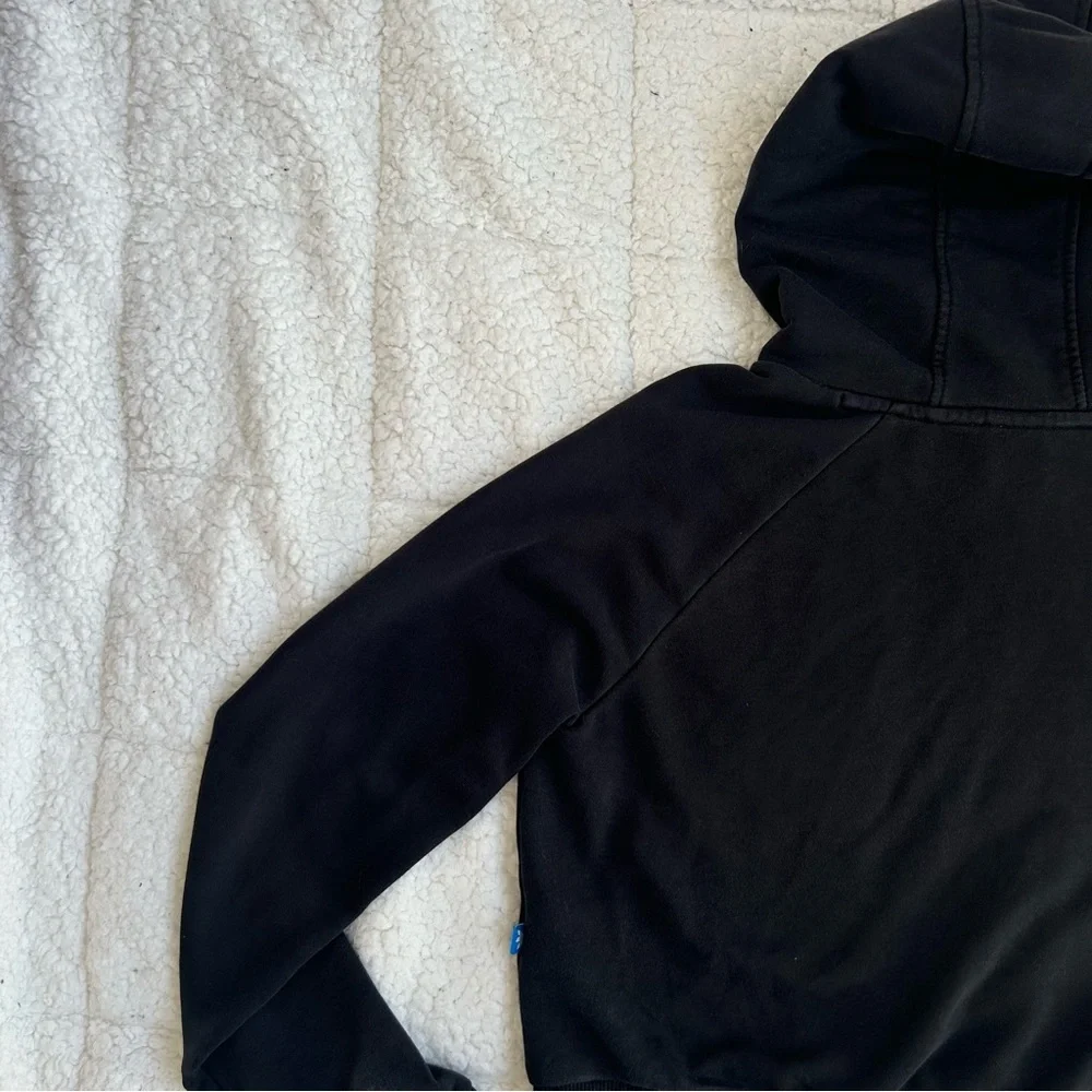 Adidas Black Hoodie with White Logo - Picture 10 of 11